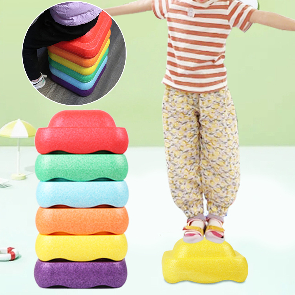 Kids Toys Deals - Pietre di equilibrio multicolore a 6
