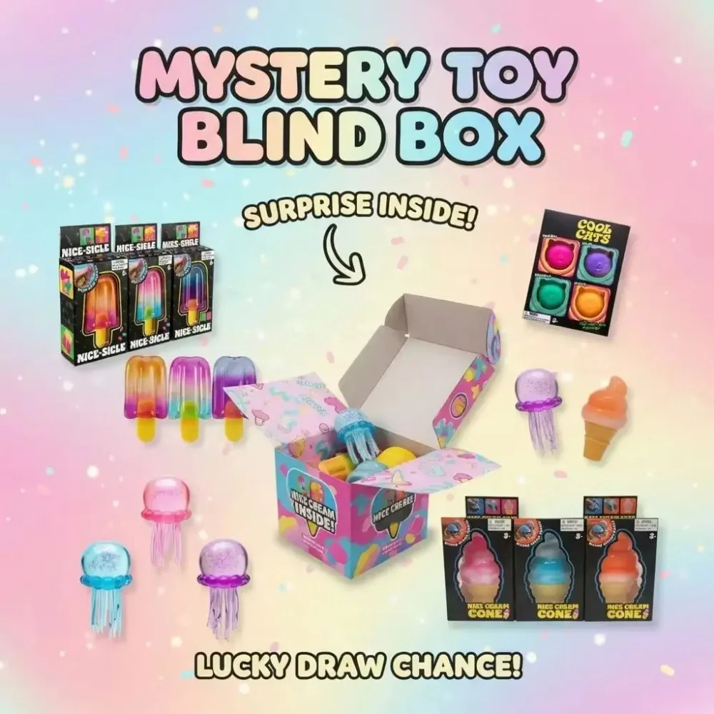 Kids & Toys Expo Saudi Arabia - Squishy Mystery Box, Set di Giocattoli