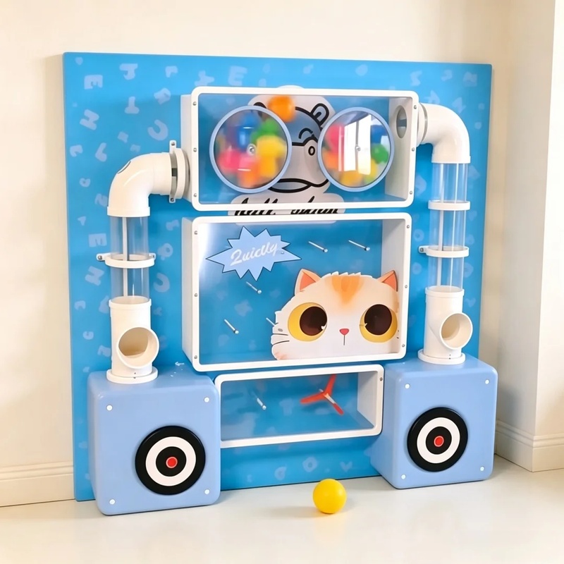 Kids Toys Mall - Pannello Interattivo da Parete per Bambini