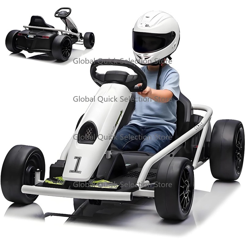 Kids Toys Start With X - Go Kart Elettrico per Adolescenti 24V