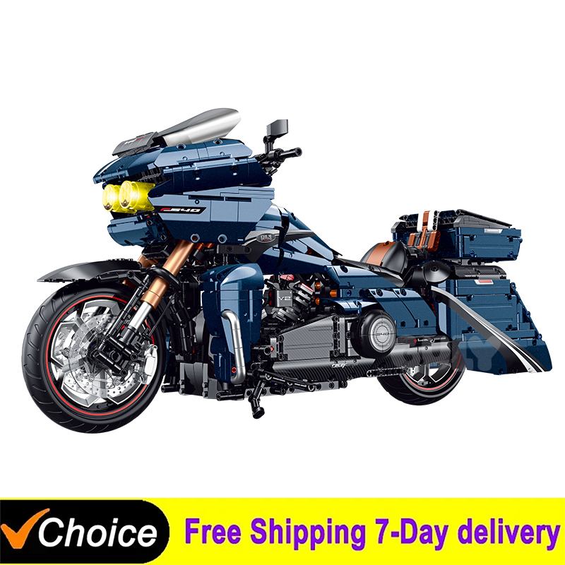 Kids Toys Lego - Motocicletta Tecnica 1:5, Moto Sportiva Urbana,