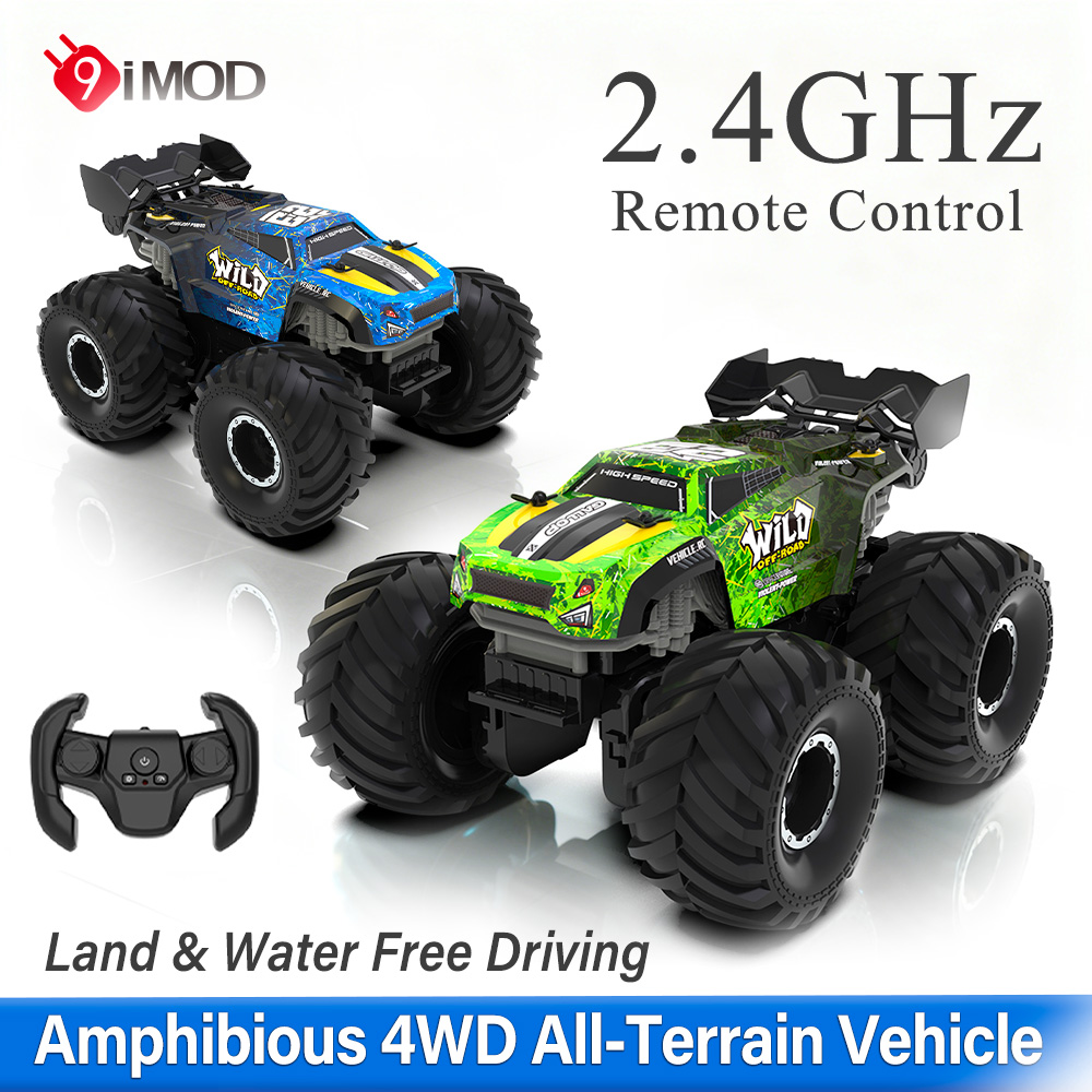 Kids Toys Long Island - 9IMOD RC Monster Truck Anfibio 4WD,