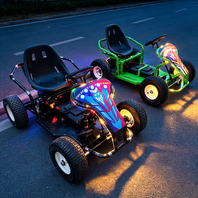 Kids Toys Entertainer - Go Kart Elettrico per Bambini, Auto