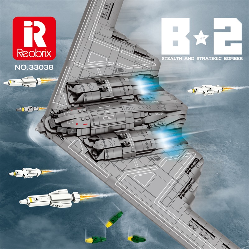 Kids Toys Lego - B2 Militare Stealth E Strattigico Bomber