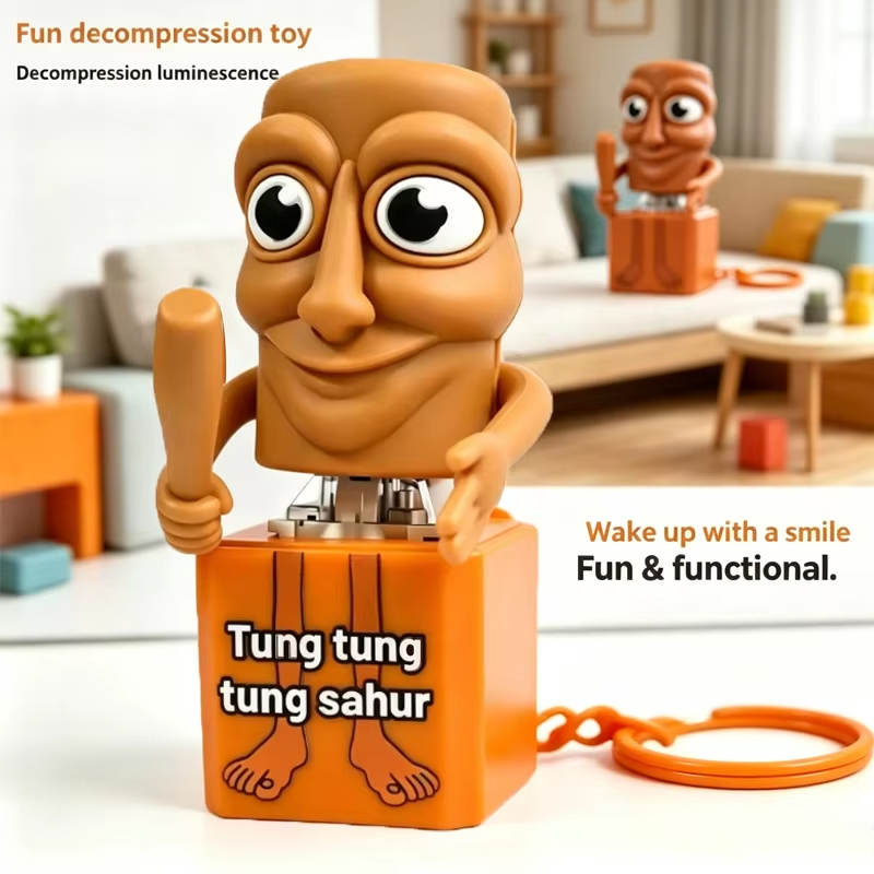Kids Toys Latest - Nuovo Portachiavi Tung Tung Tung Sahur,