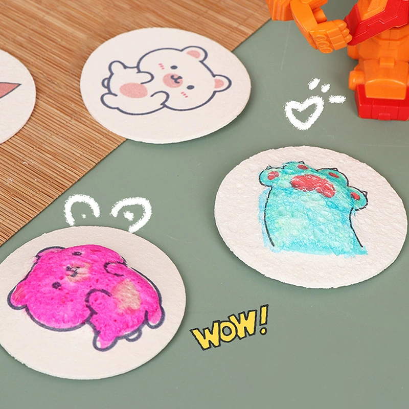 Kid Toys And Craft - Carta da pittura con texture in