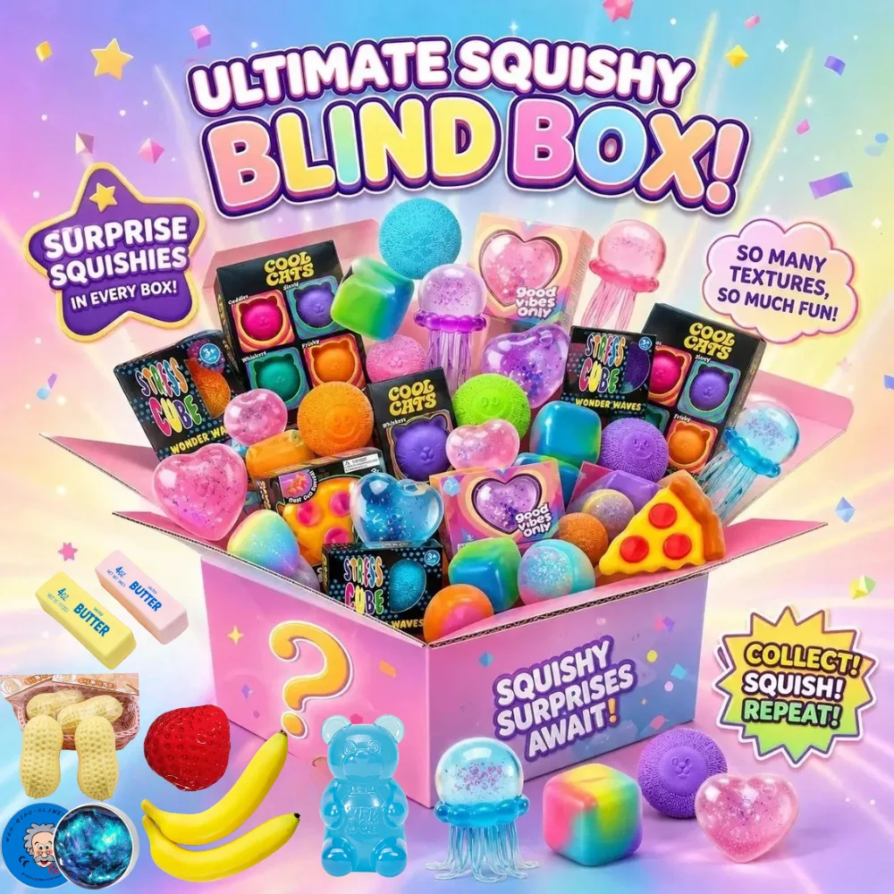 Squishy Mystery Box, Set di Gi - Kids & Toys Expo Saudi Arabia recensione e prezzo