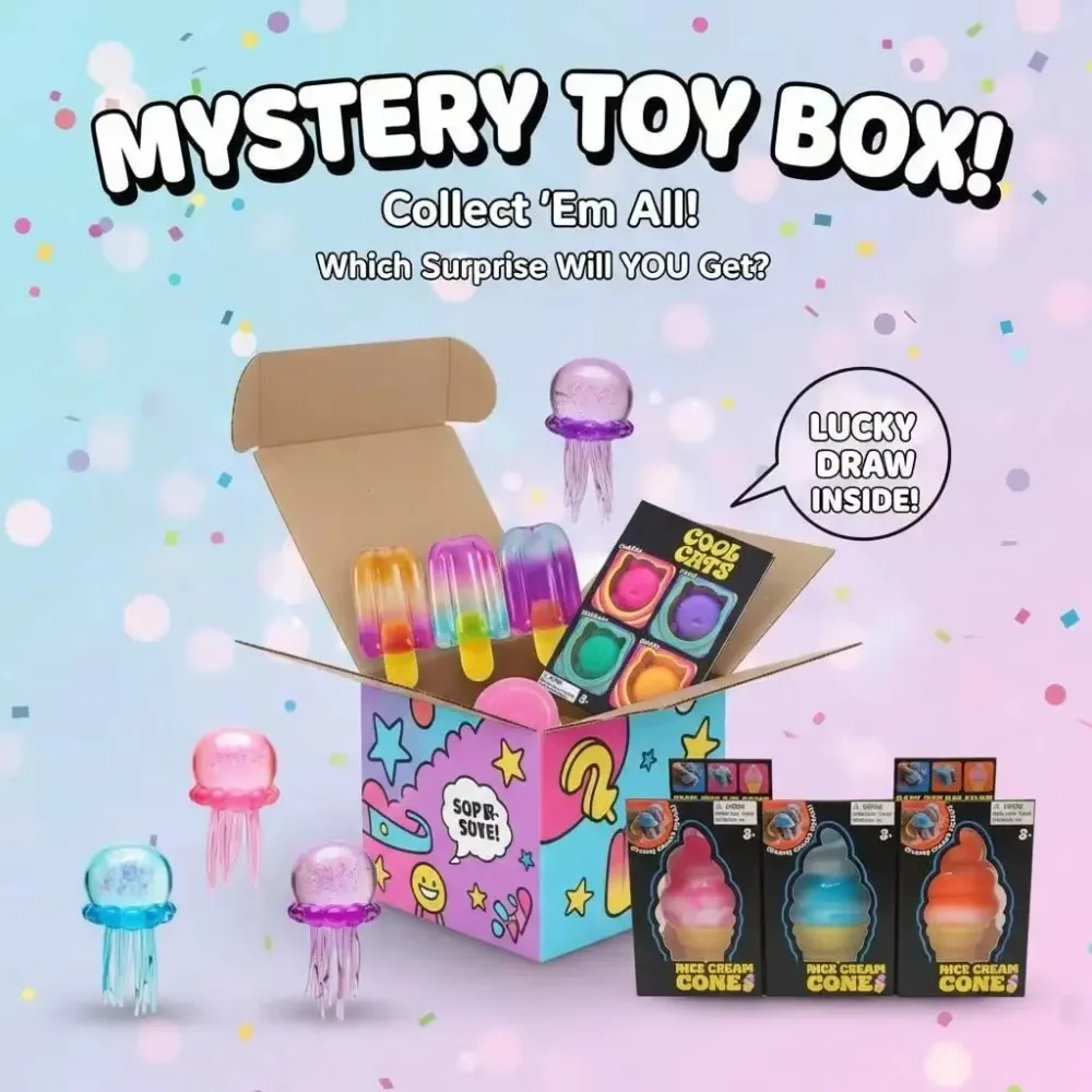 Squishy Mystery Box, Set di Gi - Kids & Toys Expo Saudi Arabia recensione e prezzo