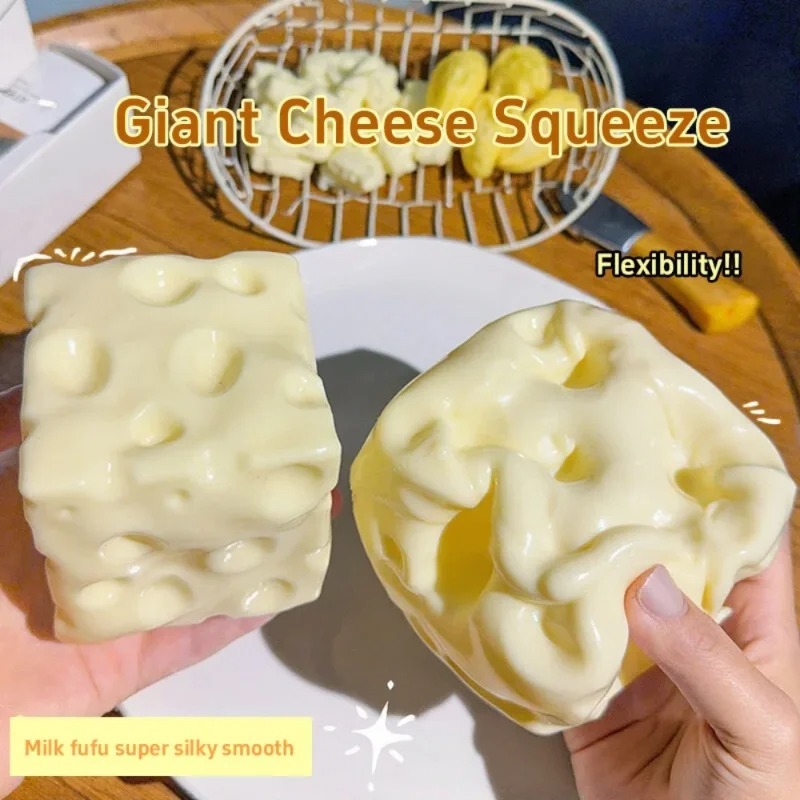 Taba Squishy Cheese Cube, Pall - Kids & Toys Expo Saudi Arabia recensione e prezzo