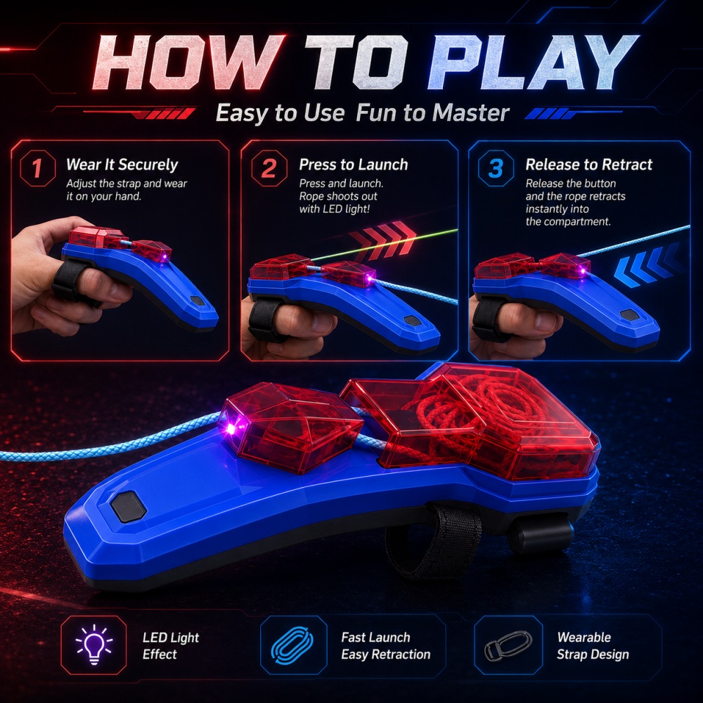 Lanciatore di filo creativo a  - Kids & Toys Expo Saudi Arabia recensione e prezzo