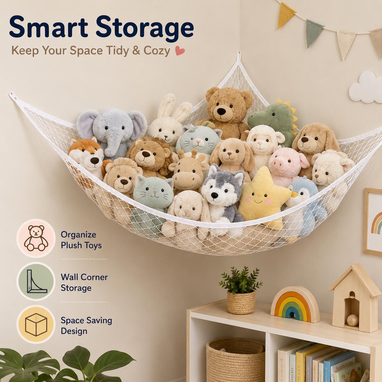 Amaca portaoggetti in rete per - Kids & Toys Expo Saudi Arabia recensione e prezzo