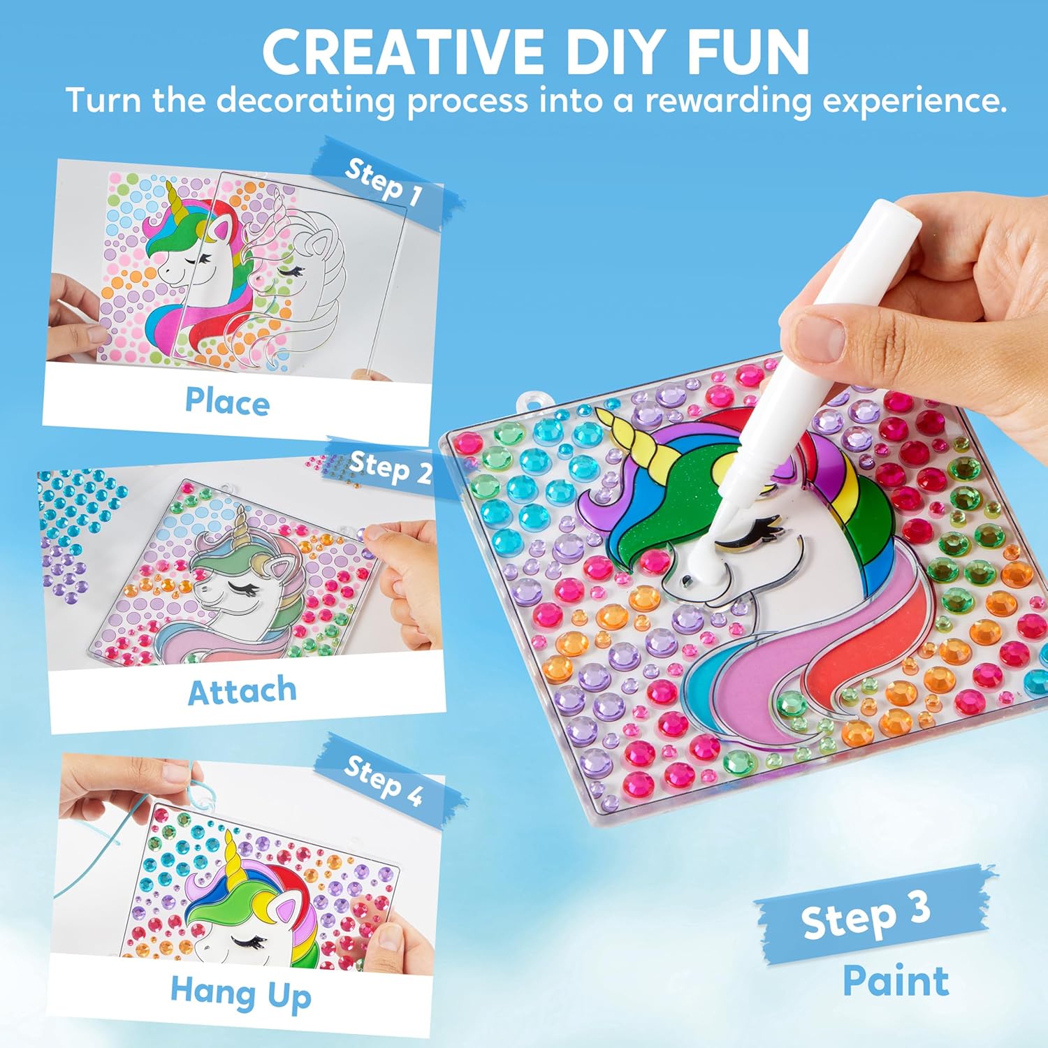 JOYFY 4PCS Window Art 2 in 1 G - Kid Toys And Craft recensione e prezzo