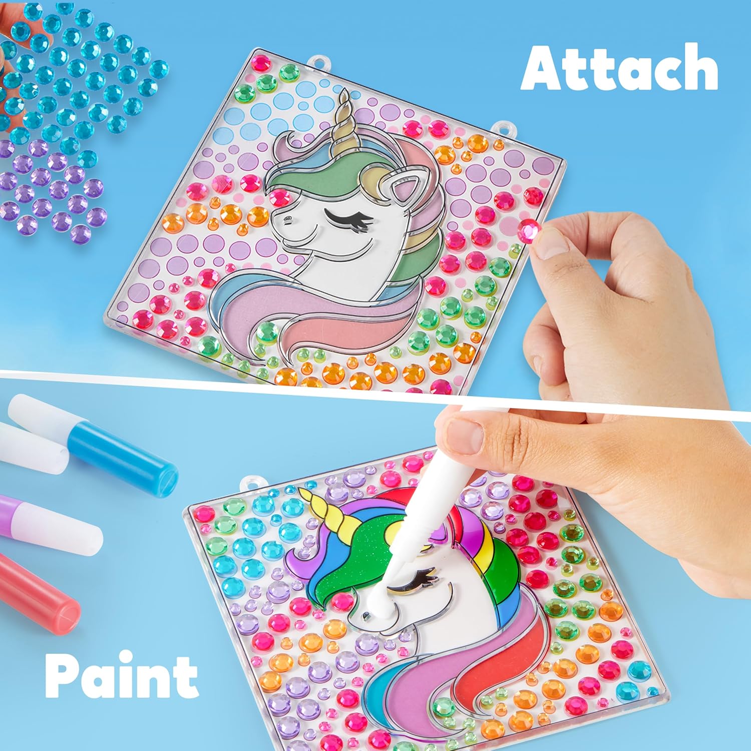 JOYFY 4PCS Window Art 2 in 1 G - Kid Toys And Craft recensione e prezzo
