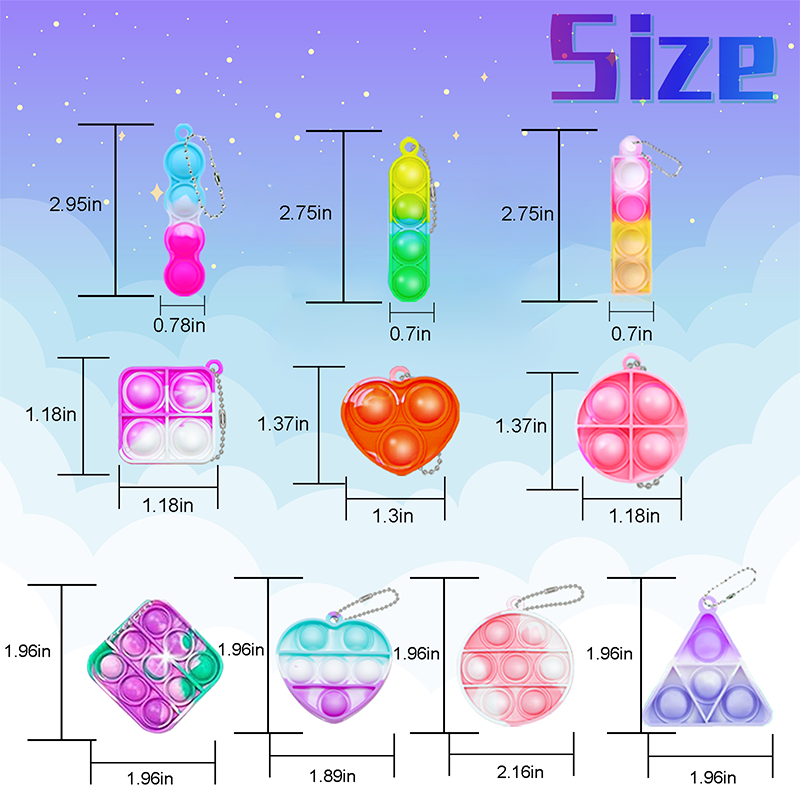 Mini Portachiavi Pop Fidget To - Kids & Toys Expo Saudi Arabia recensione e prezzo