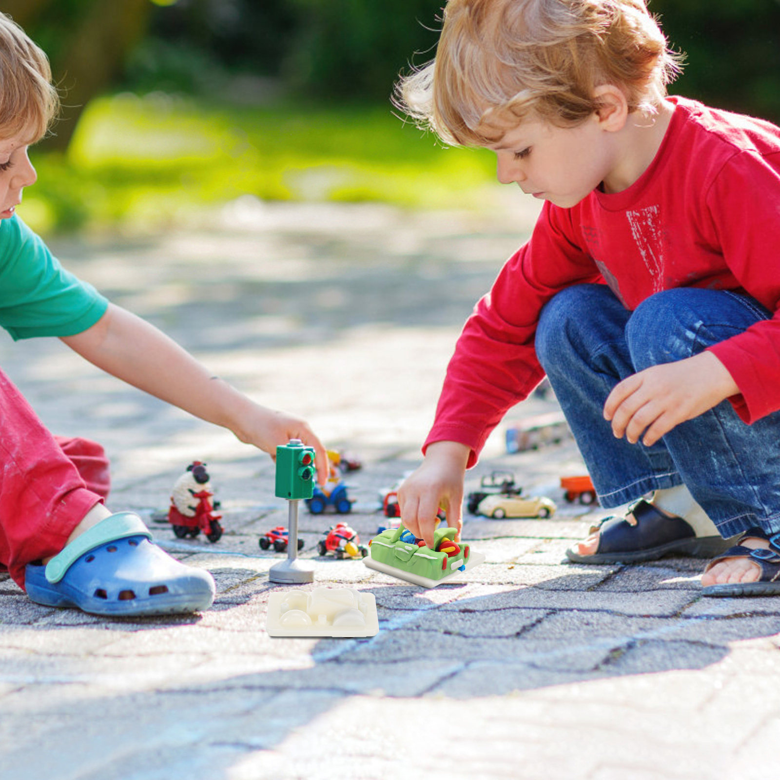 4 Pezzi Base per Auto a Frizio - Kid Toys And Craft recensione e prezzo